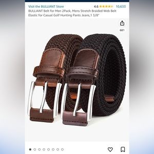 Mens Belts STILL IN BOX